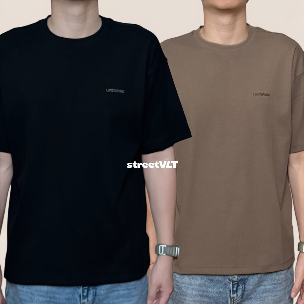 Life Work Korea Jersey Corduroy Tee