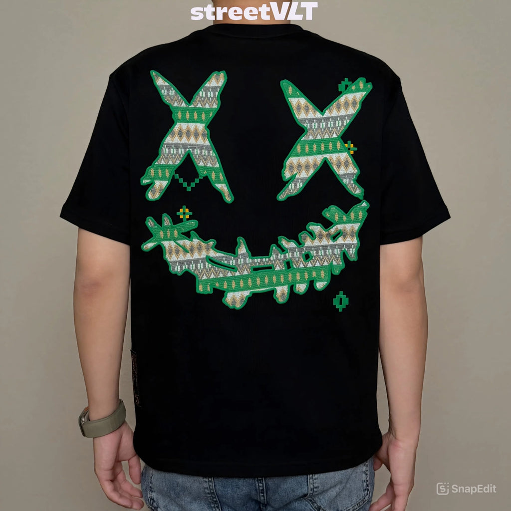 Ricky is Clown Geometrical Christmas Night Tee