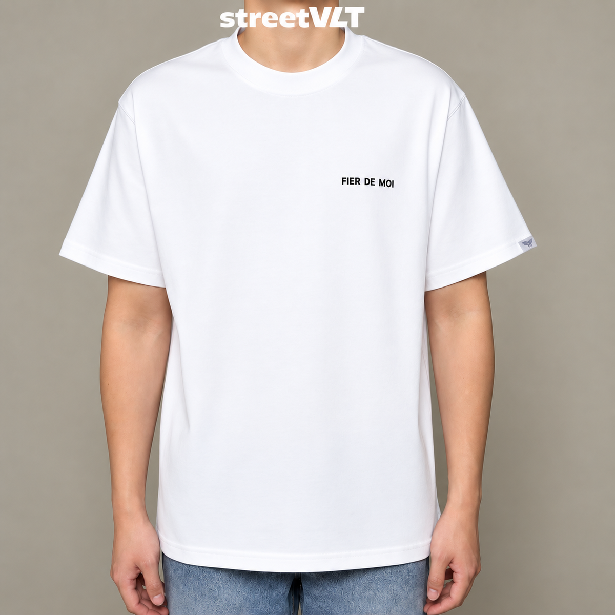 Fier De Moi Kite Whale Tee