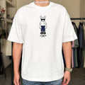 Life Work Korea Figure Hipdog Embroidered Tee