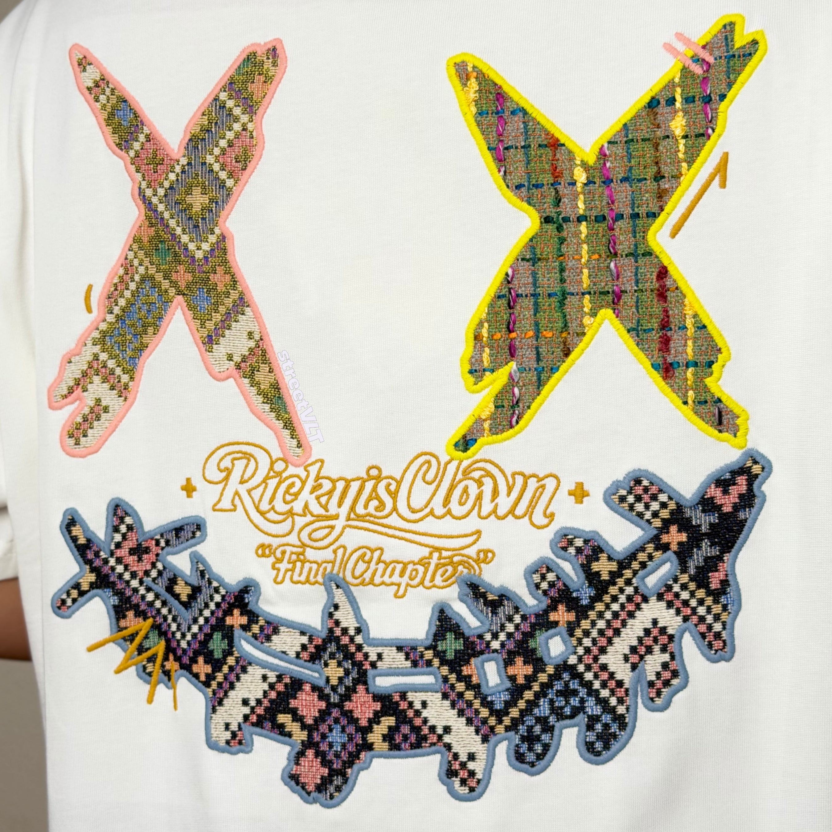 Ricky is Clown Different Fabrics Tee