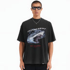 Represent UK Only The Strong Survive Vintage Black Tee