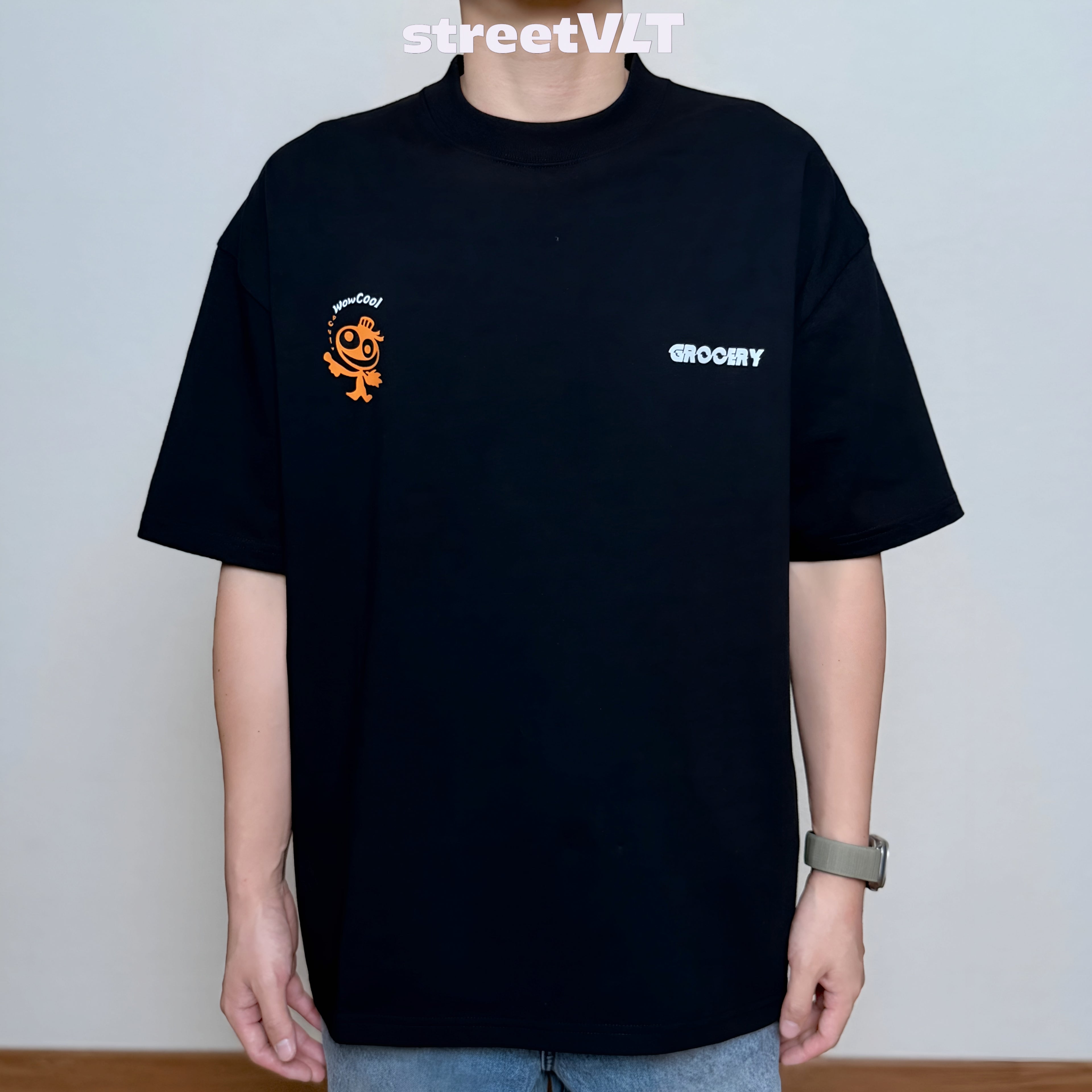 Gro Grocery X Back To The Past Invoice Tee