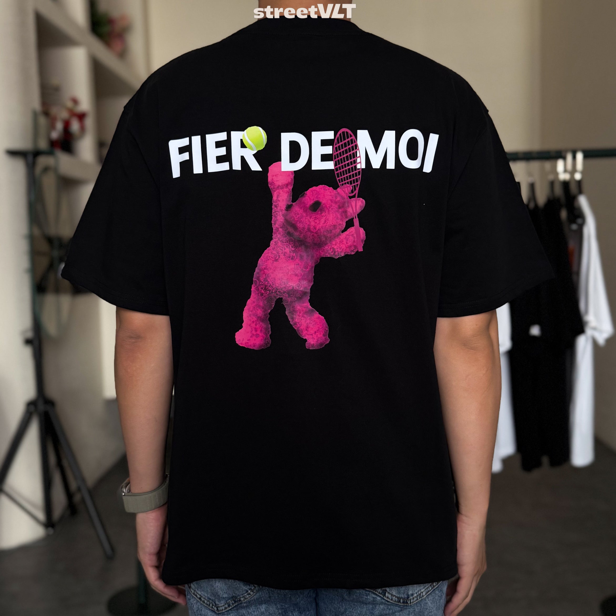 Fier De Moi Top Spin Teddy Tee
