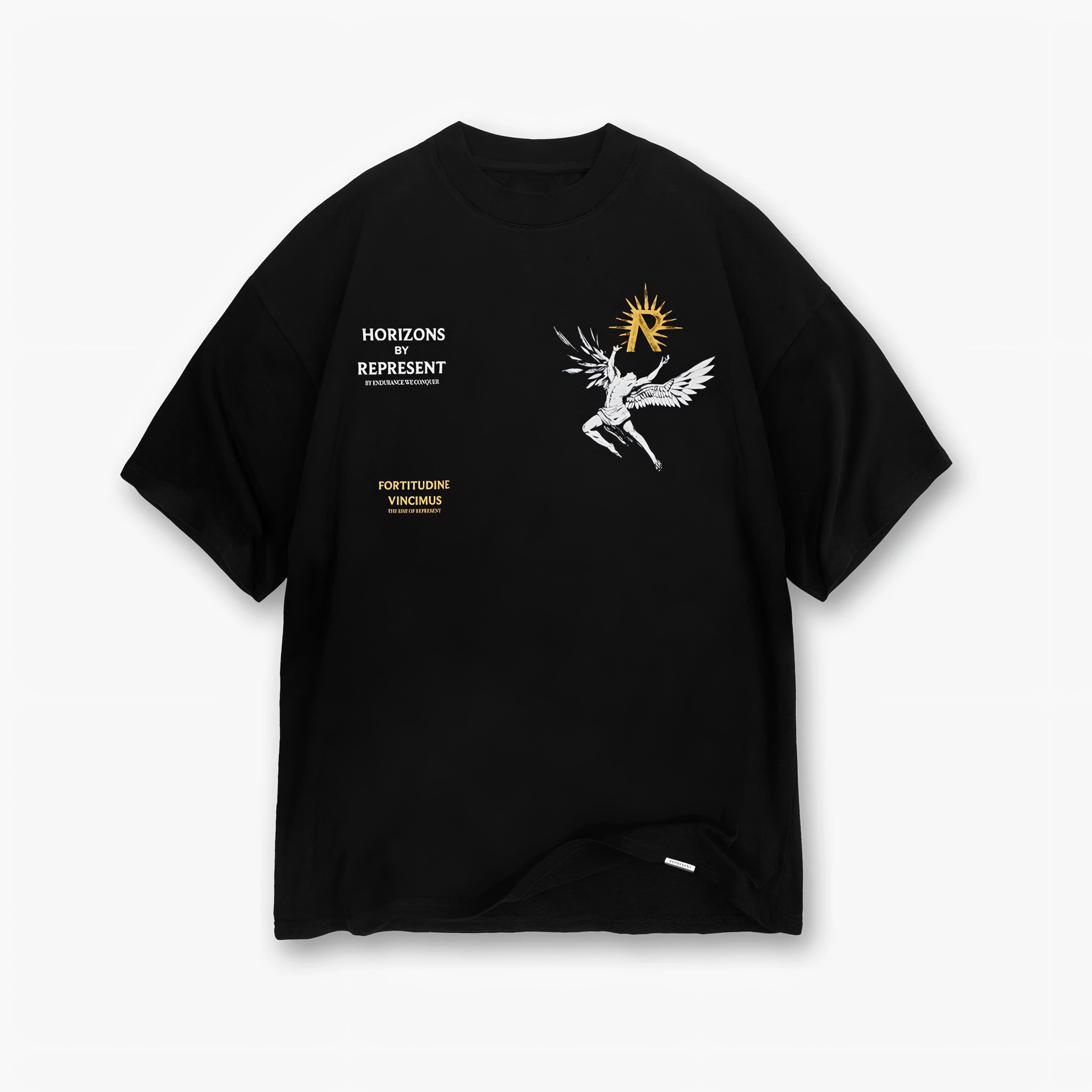 Represent UK Icarus Jet Black Tee