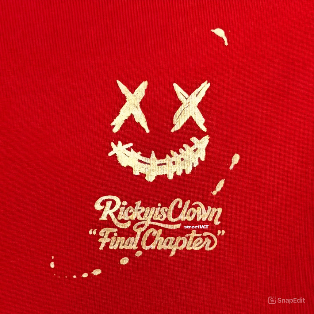 Ricky is Clown Golden Blessing Red Tee