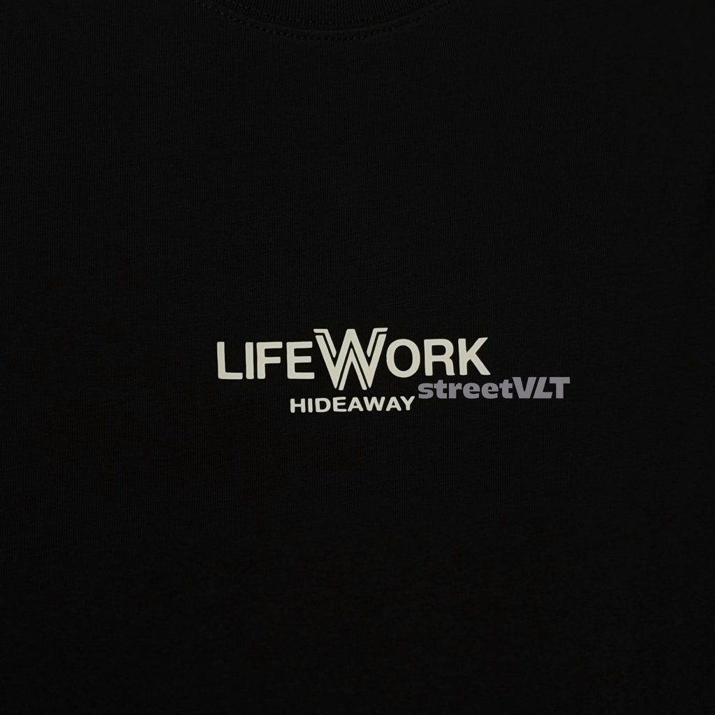 Life Work Korea Basic Small Logo Washed Tee
