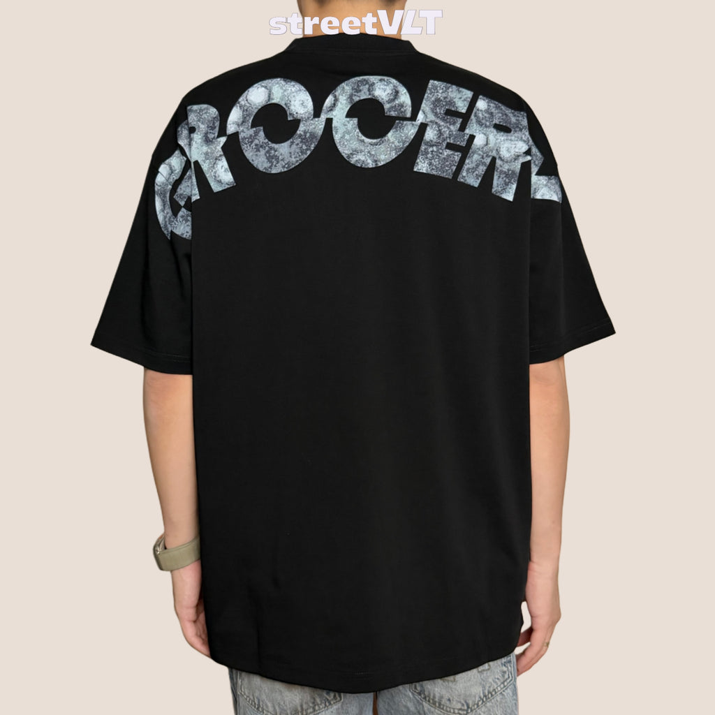 Gro Grocery Big Logo Retro Tee