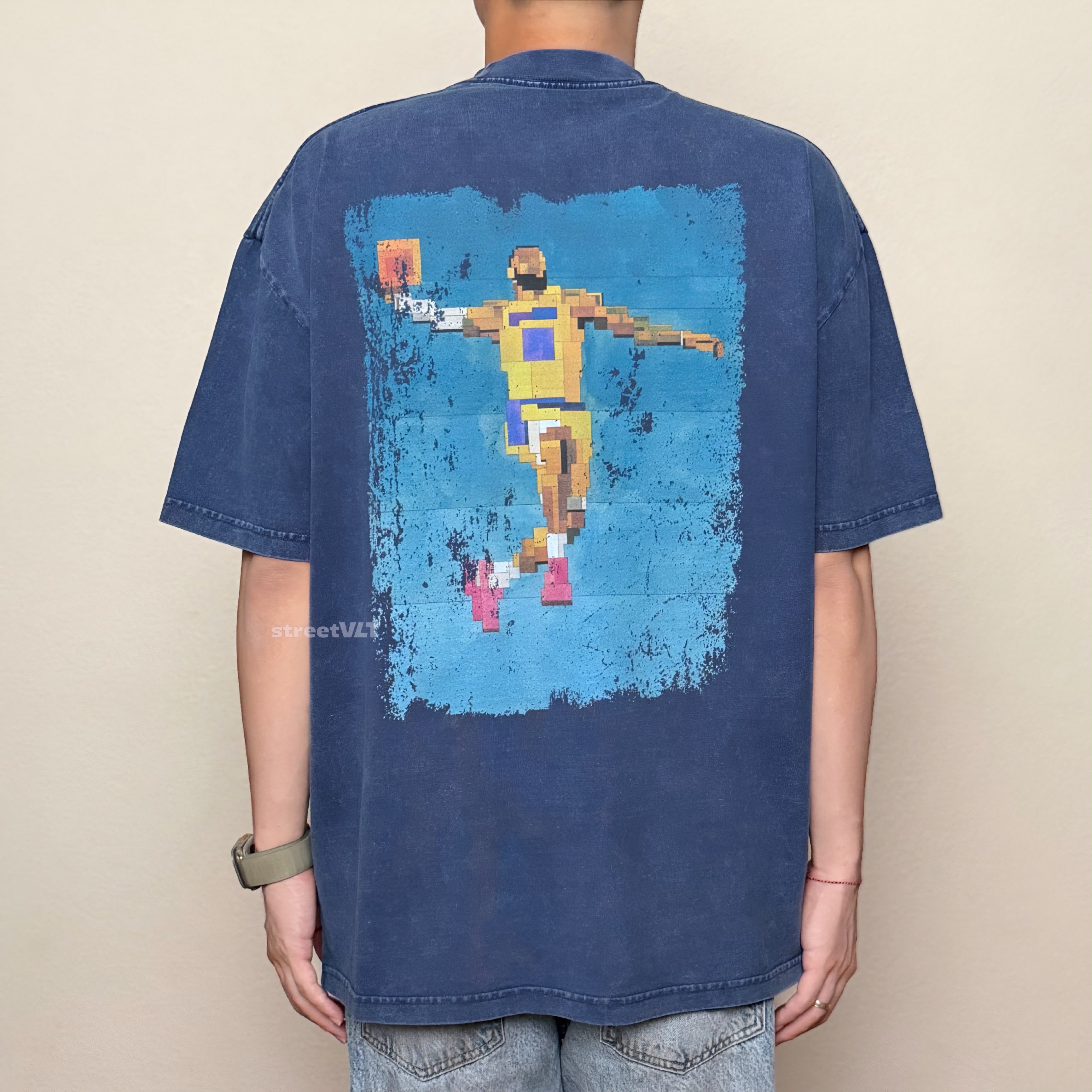 Gro Grocery The King Lebron by Adam Lister Washed Tee