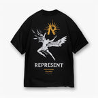 Represent UK Icarus Jet Black Tee