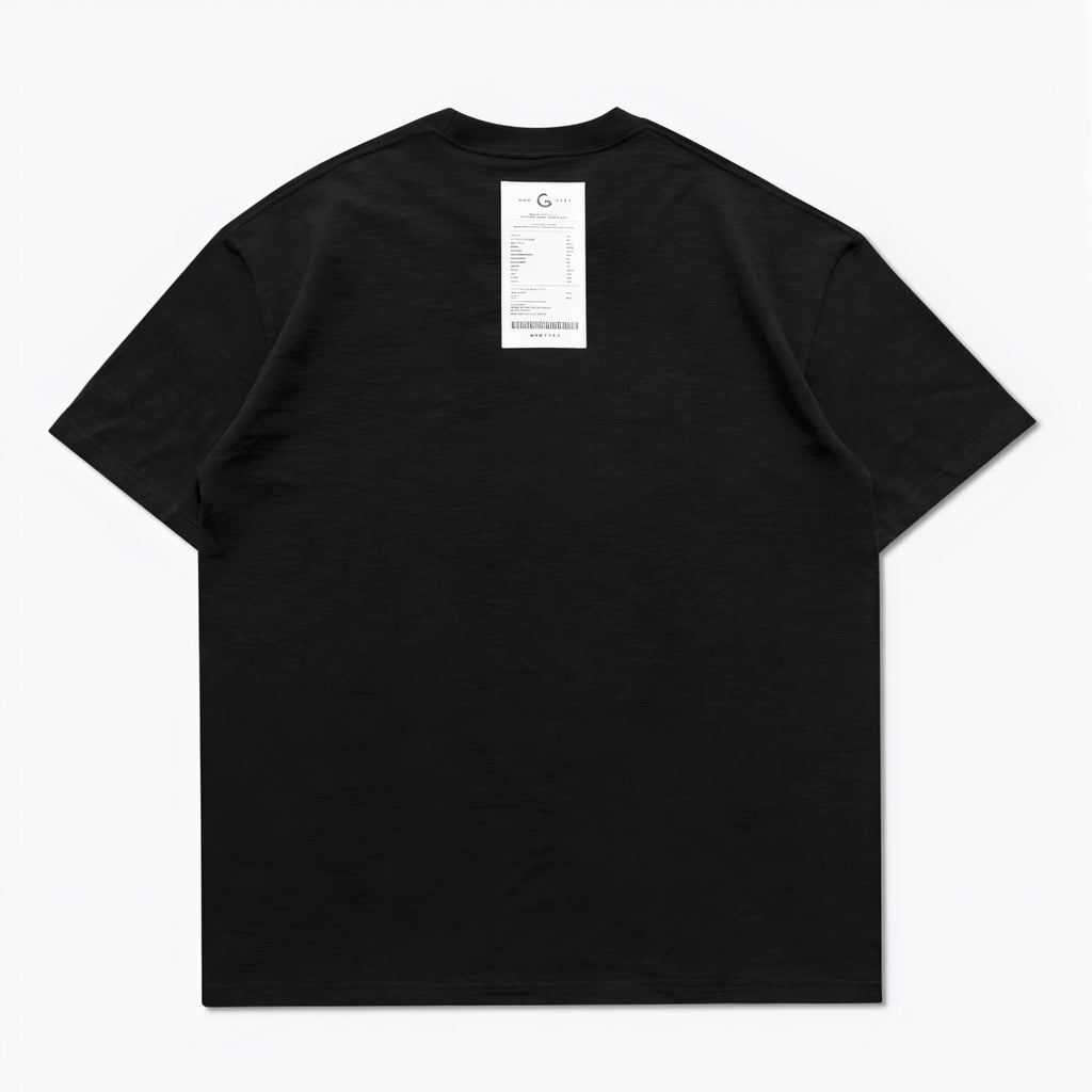 Gro Grocery 001 Invoice Black Tee