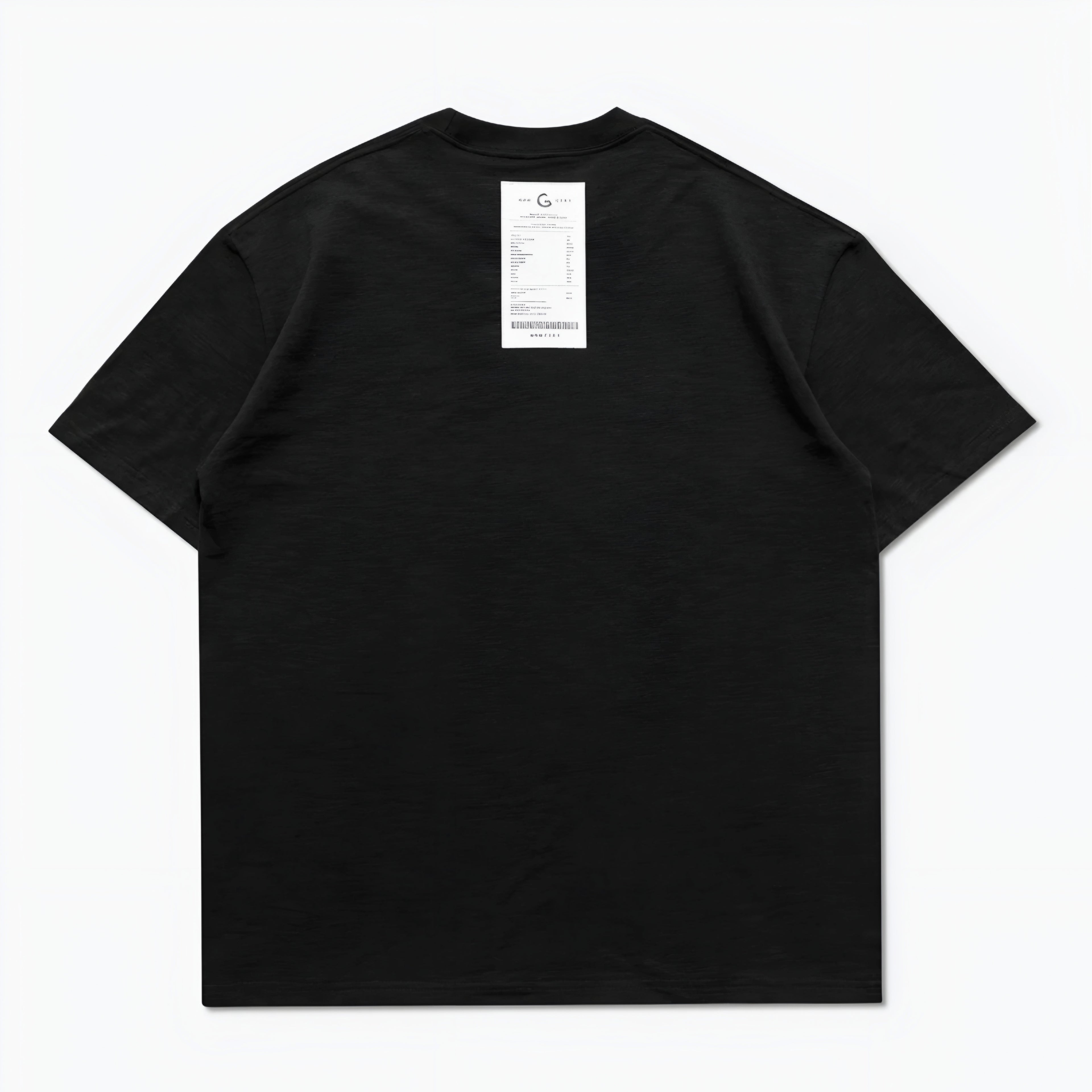 Gro Grocery 001 Invoice Black Tee