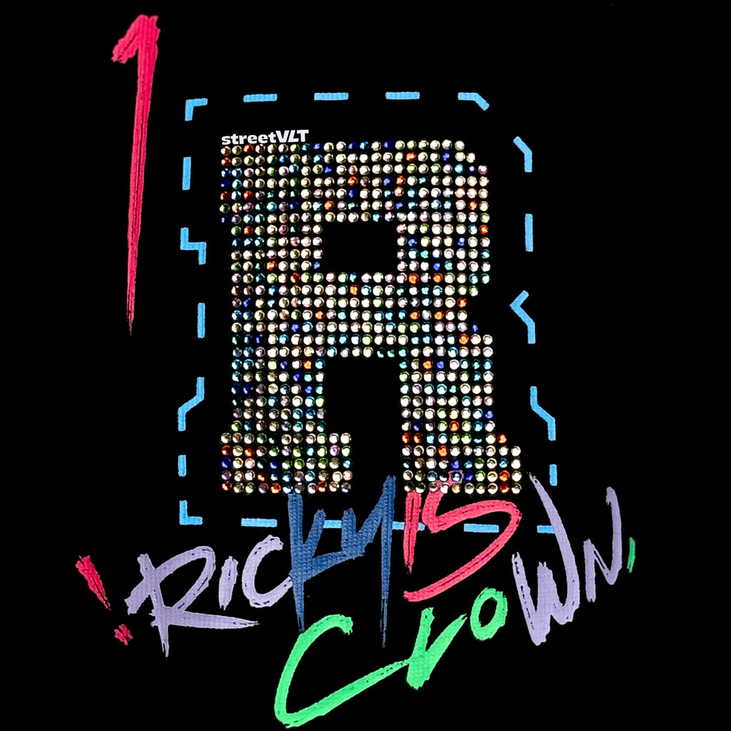Ricky is Clown Rainbow Star Stones Tee