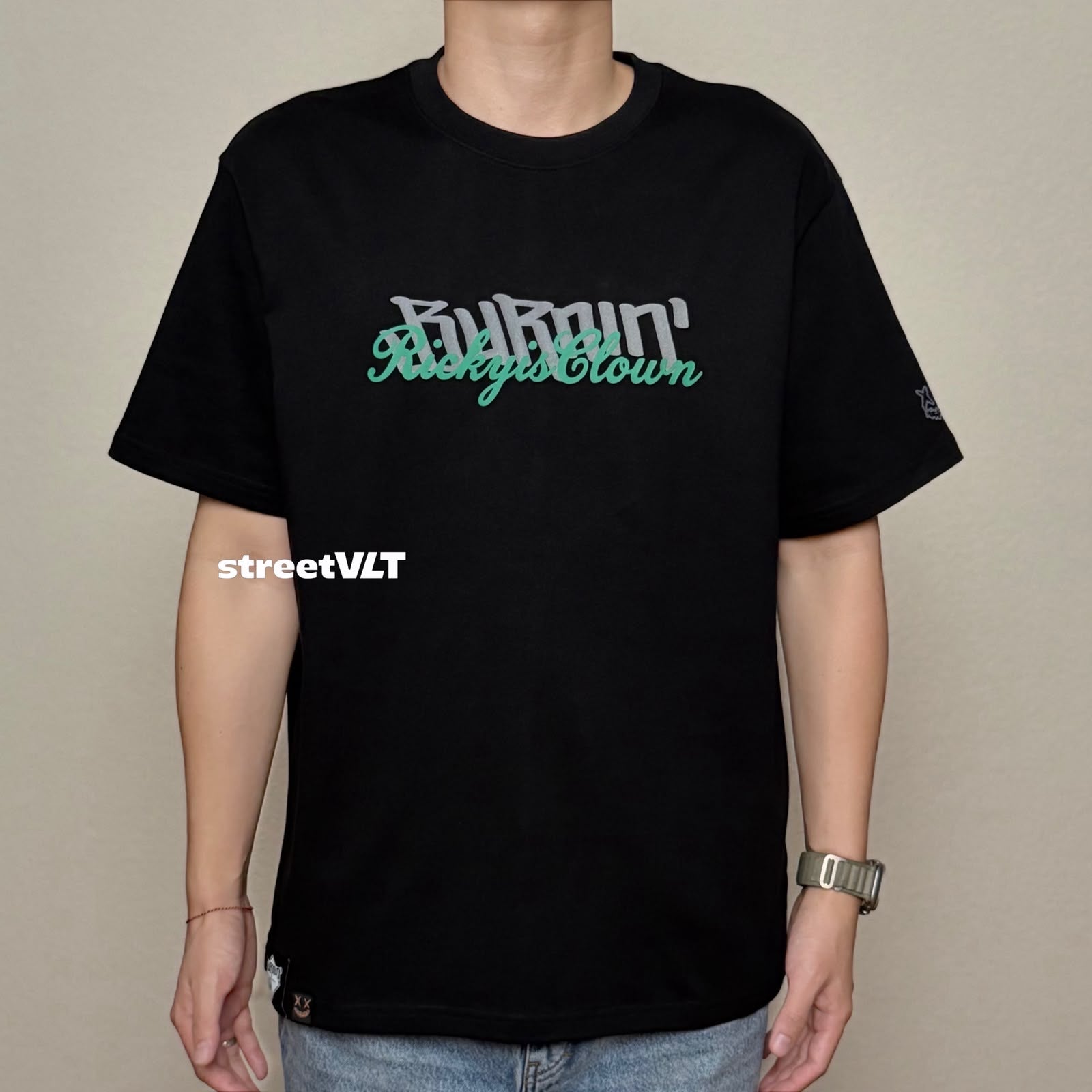 Ricky is Clown Day Dormant Night Burning Glow Reflective Tee