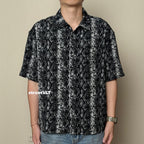 RIC Ricky is Clown Woven Snakeskin Shirt