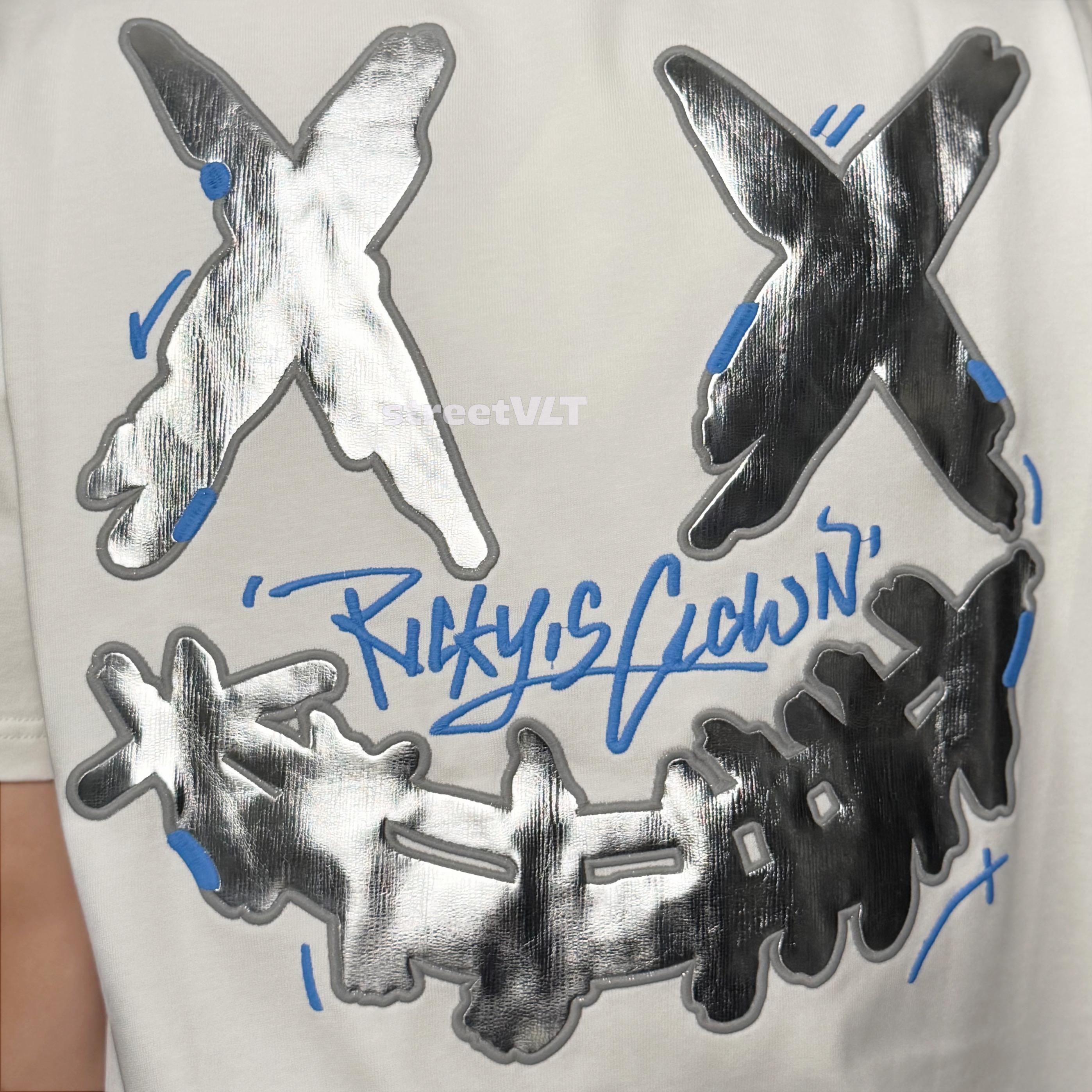 Ricky is Clown Silver Wing Tee