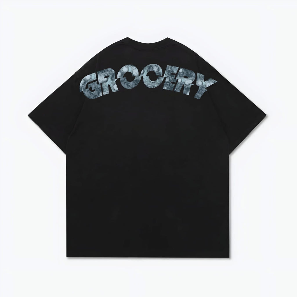 Gro Grocery Big Logo Retro Tee