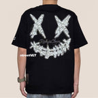 Ricky is Clown Dollar Wealth Flows Embroidered Tee
