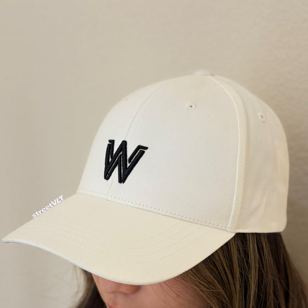 Life Work Korea W Volume Embroidery Hard Ball Cap