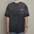 Gro Grocery Tarmac Initial D Skyline GT-R Washed Graphic Tee