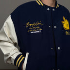 Ricky is Clown Pineapple Head Towel Baseball Varsity Jacket