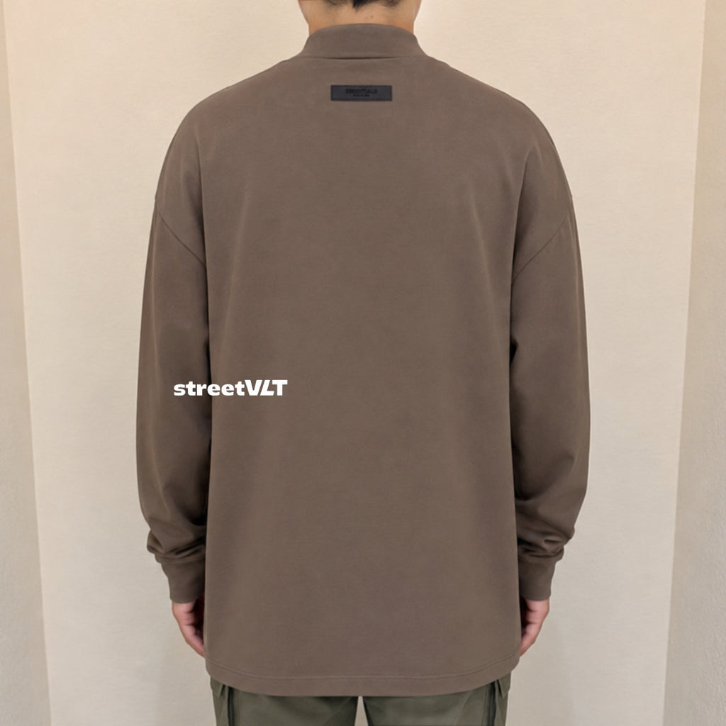 Essentials Wood Long Sleeve Crewneck SS23 Tee