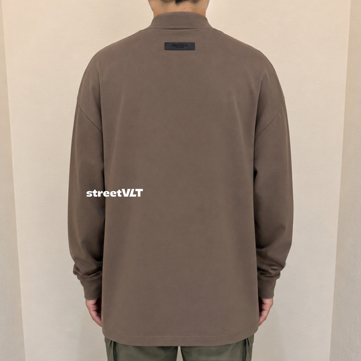 Essentials Wood Long Sleeve Crewneck SS23 Tee