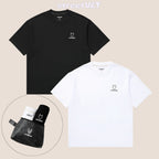 Life Work Korea 2 Pack Silhouette Radog Basic Tee