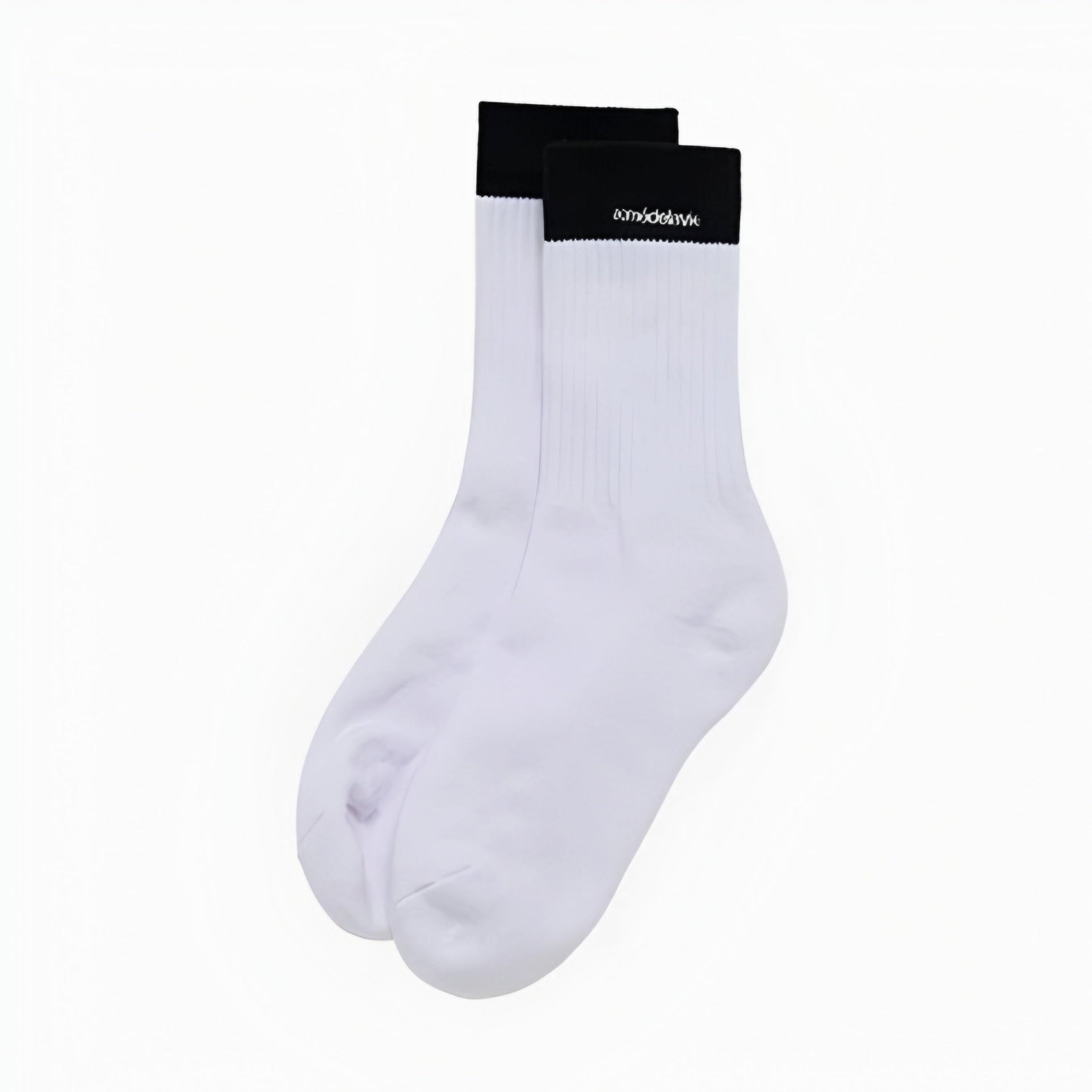 ADLV Color Point Lettering Sports Socks