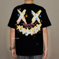 Ricky is Clown Flowers Falling in Rain Butterflies Tee