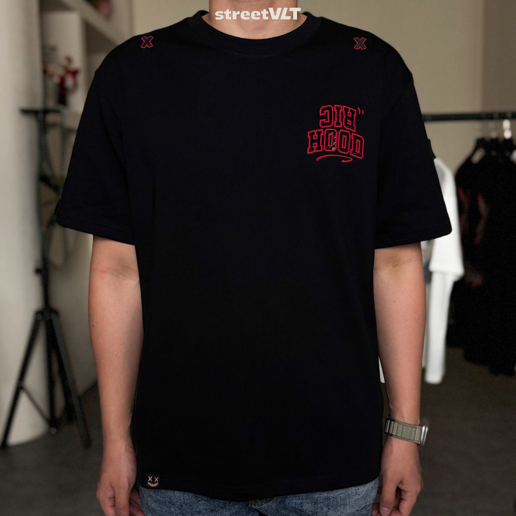 RIC Ricky is Clown Mamba Colors Leather Embroidered Tee Original