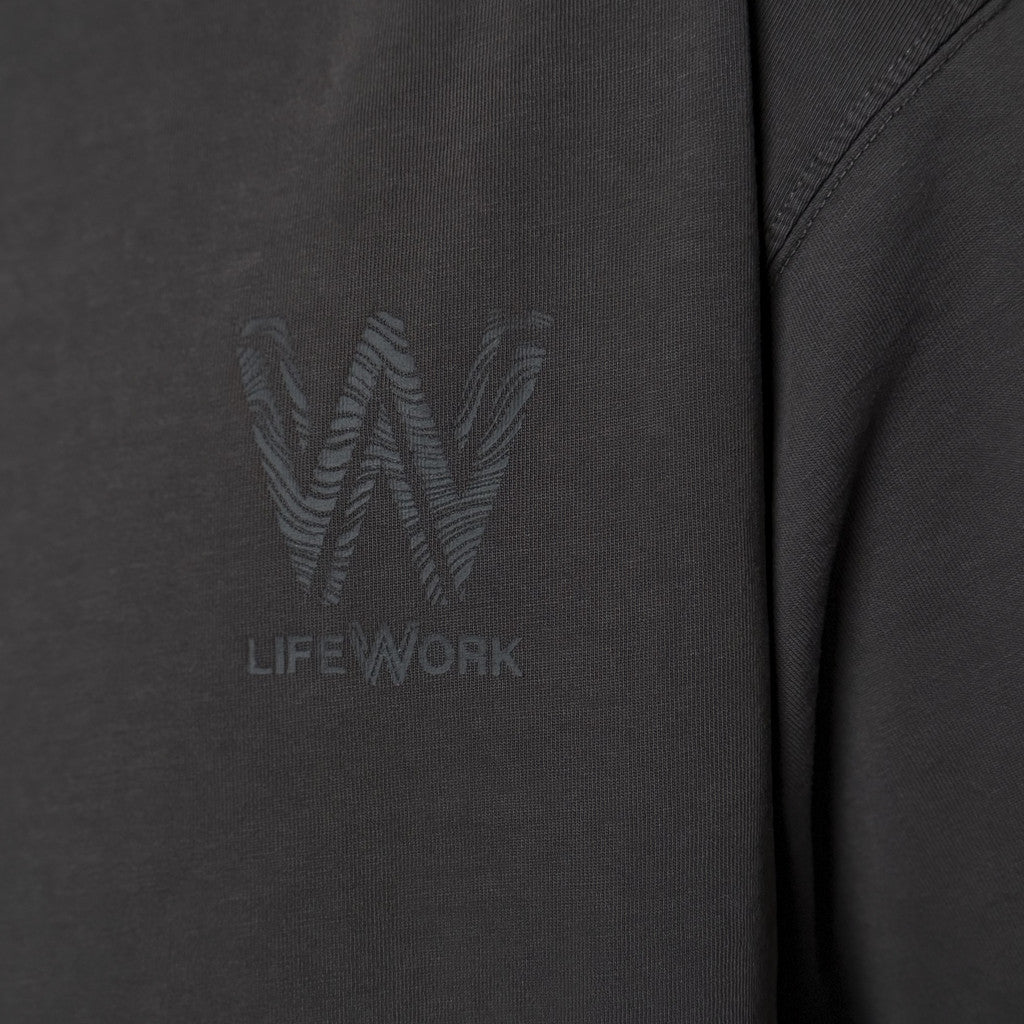 LIFE WORK Korea Fade W Logo Tee Lifework Original