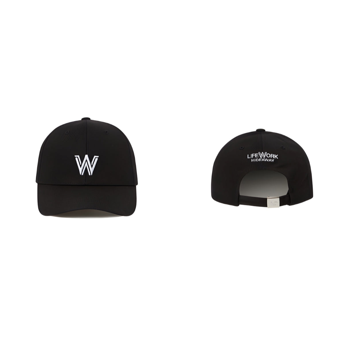 Life Work Korea W Volume Embroidery Hard Ball Cap Lifework Original