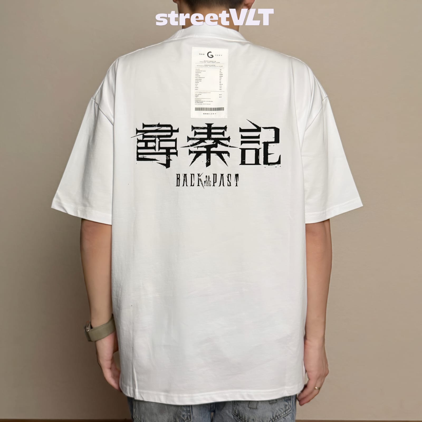 Gro Grocery X Back To The Past Invoice Tee