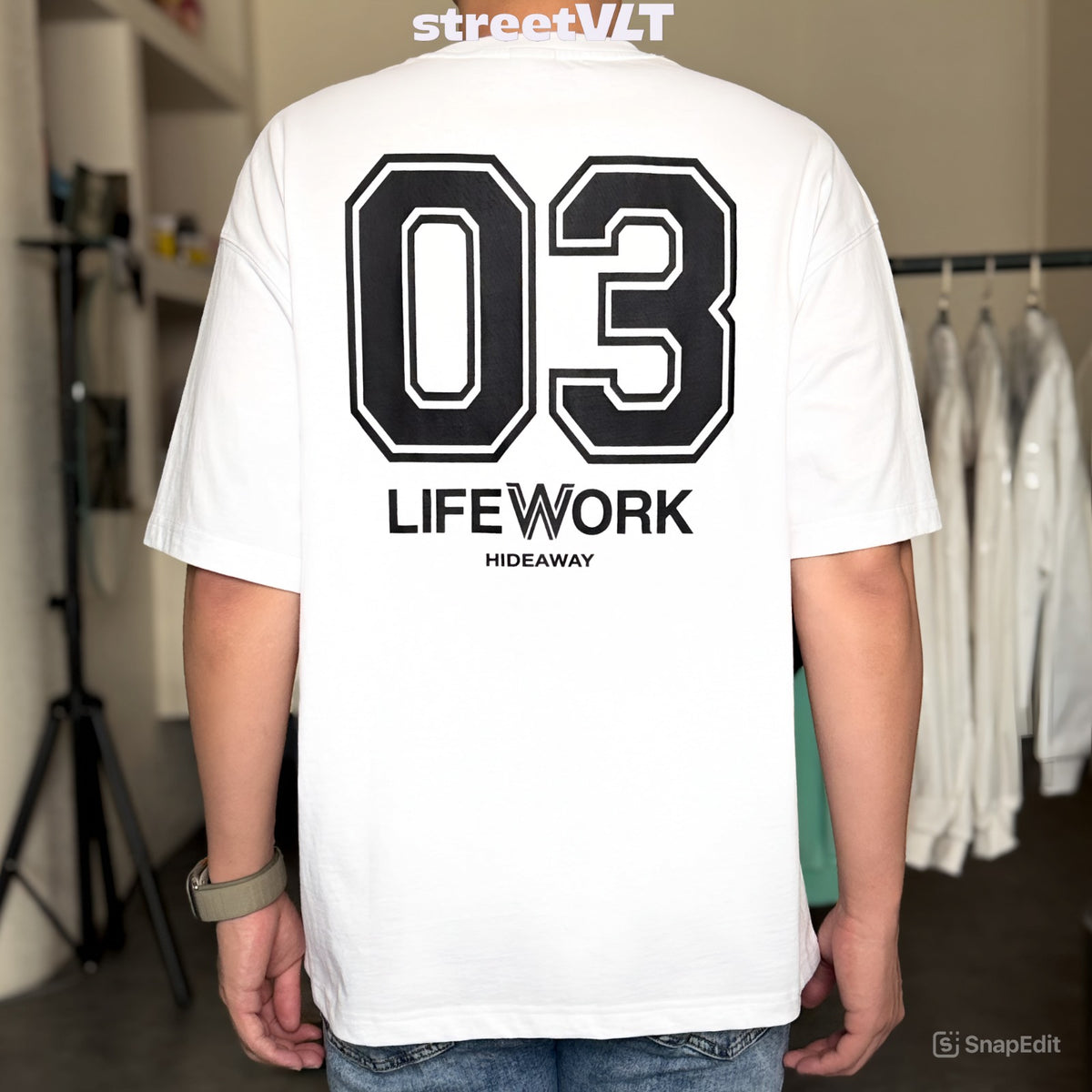 Life Work Korea Numbered 03 Tee Lifework Original