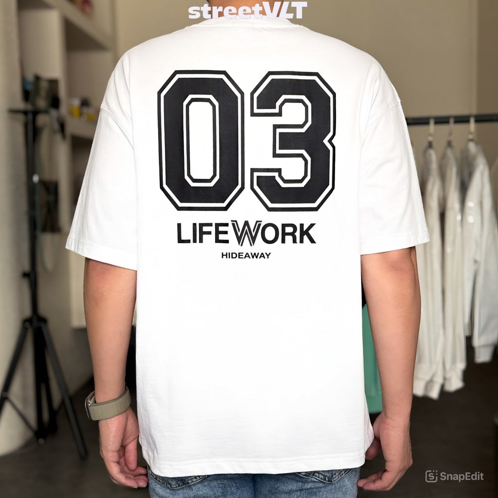 Life Work Korea Numbered 03 Tee