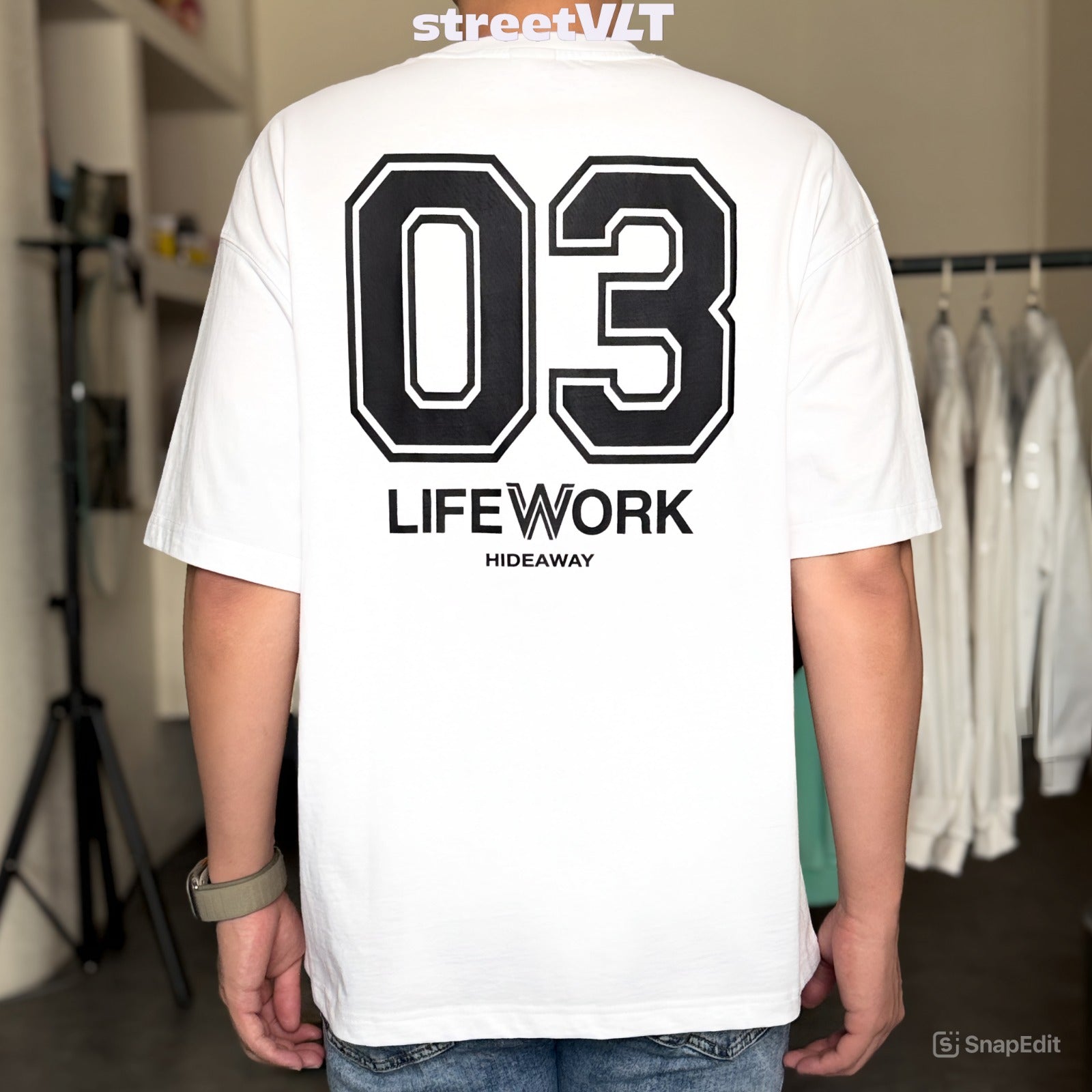 Life Work Korea Numbered 03 Tee