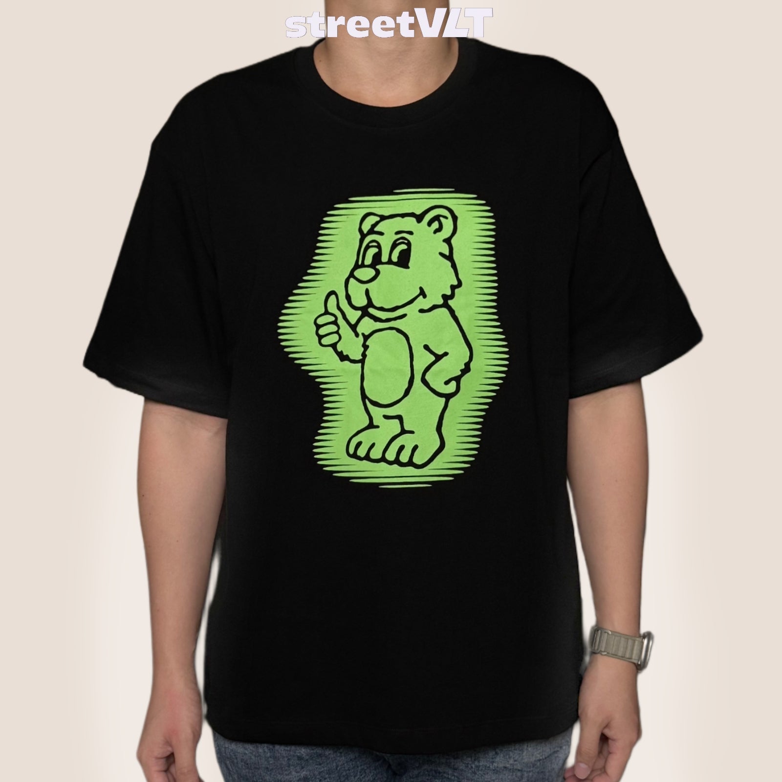 ADLV AC Bear Neon Short Sleeve T-Shirt