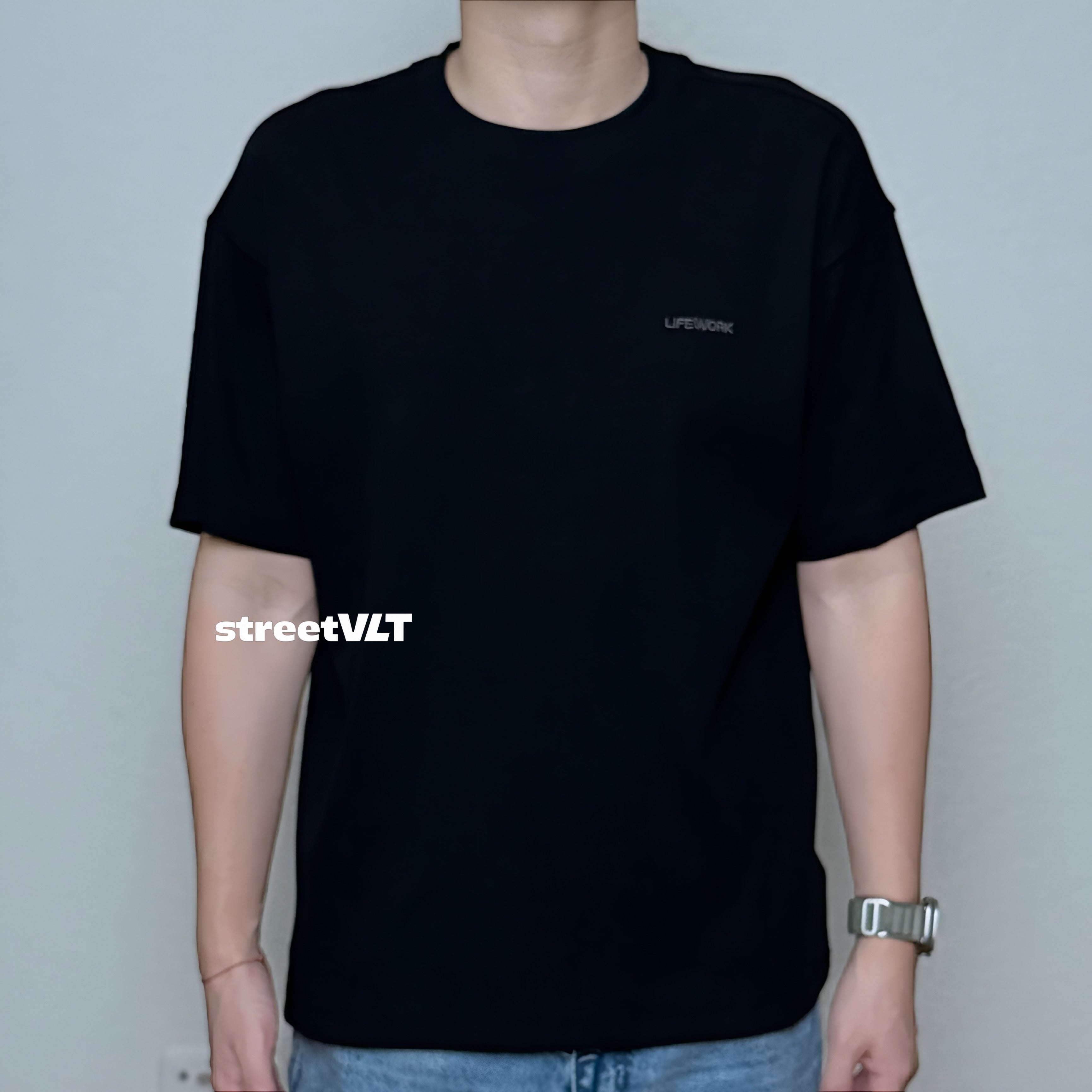 Life Work Korea Jersey Corduroy Tee