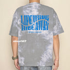 Life Work Korea Tie Dye Graphic Tee