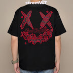 Ricky is Clown New Year Floral  Embroidered Tee