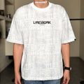 Life Work Korea Fog Font Tee