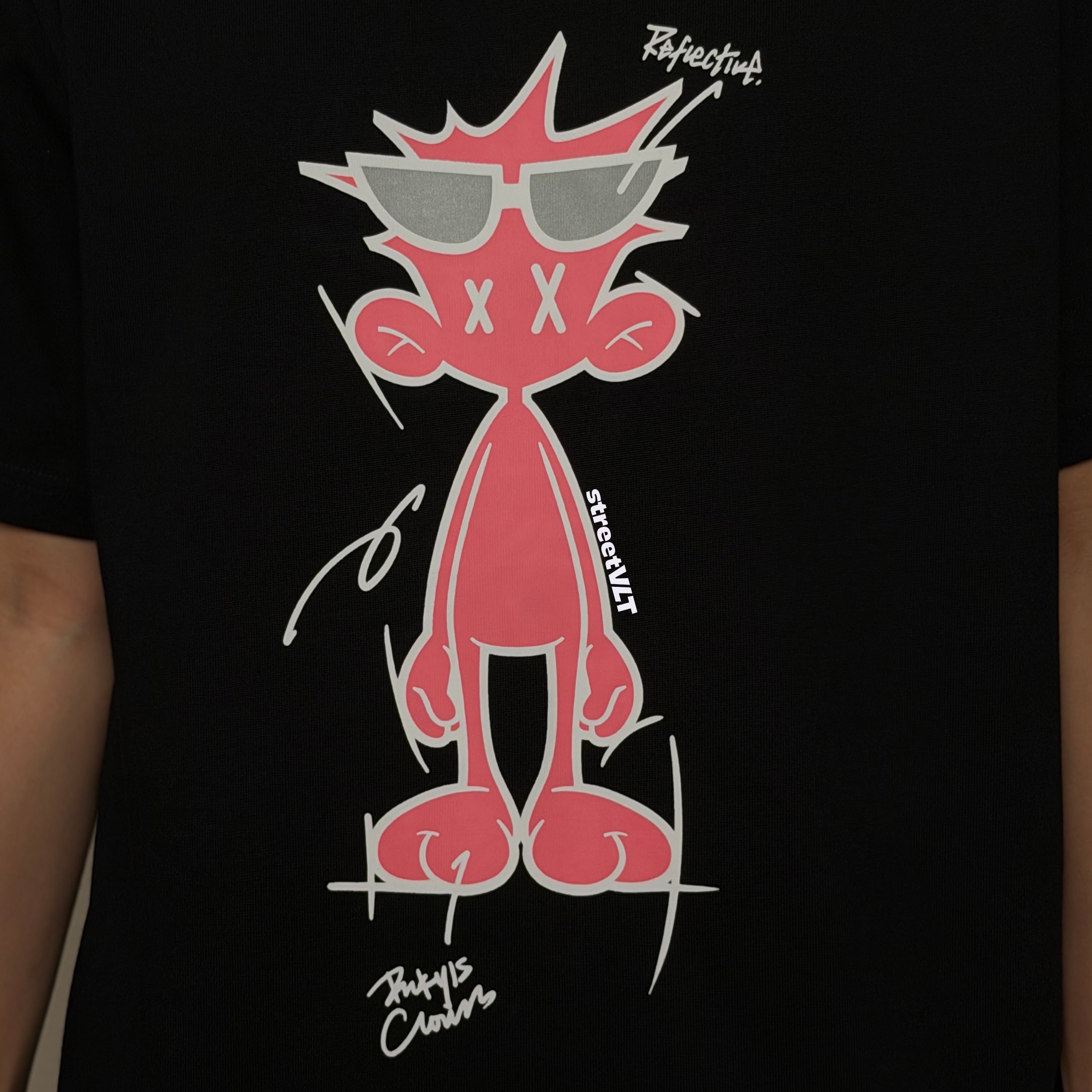 Ricky is Clown Mirror Graffiti Tee