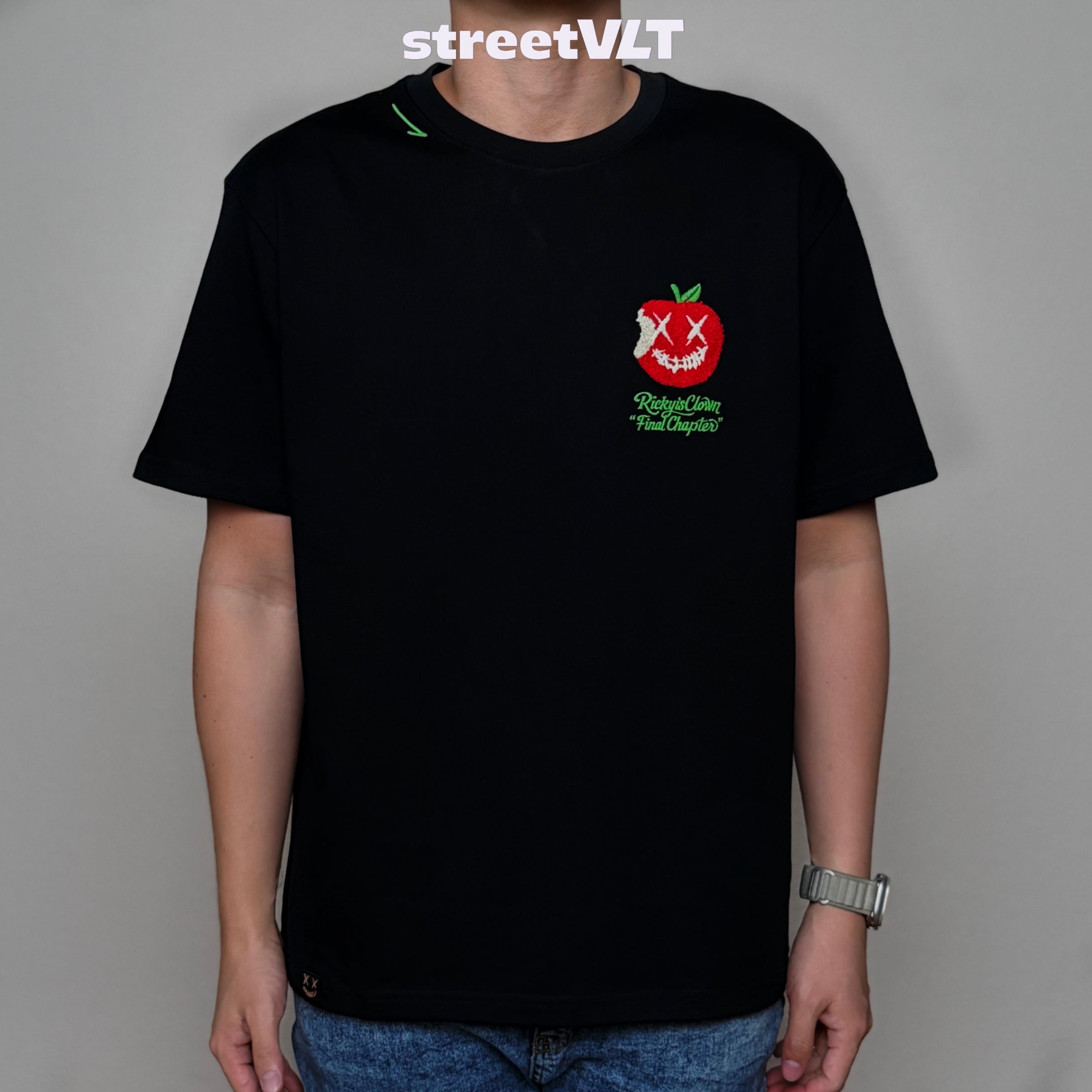 Ricky is Clown Bitten Apple Shaped Limited Editon Tee