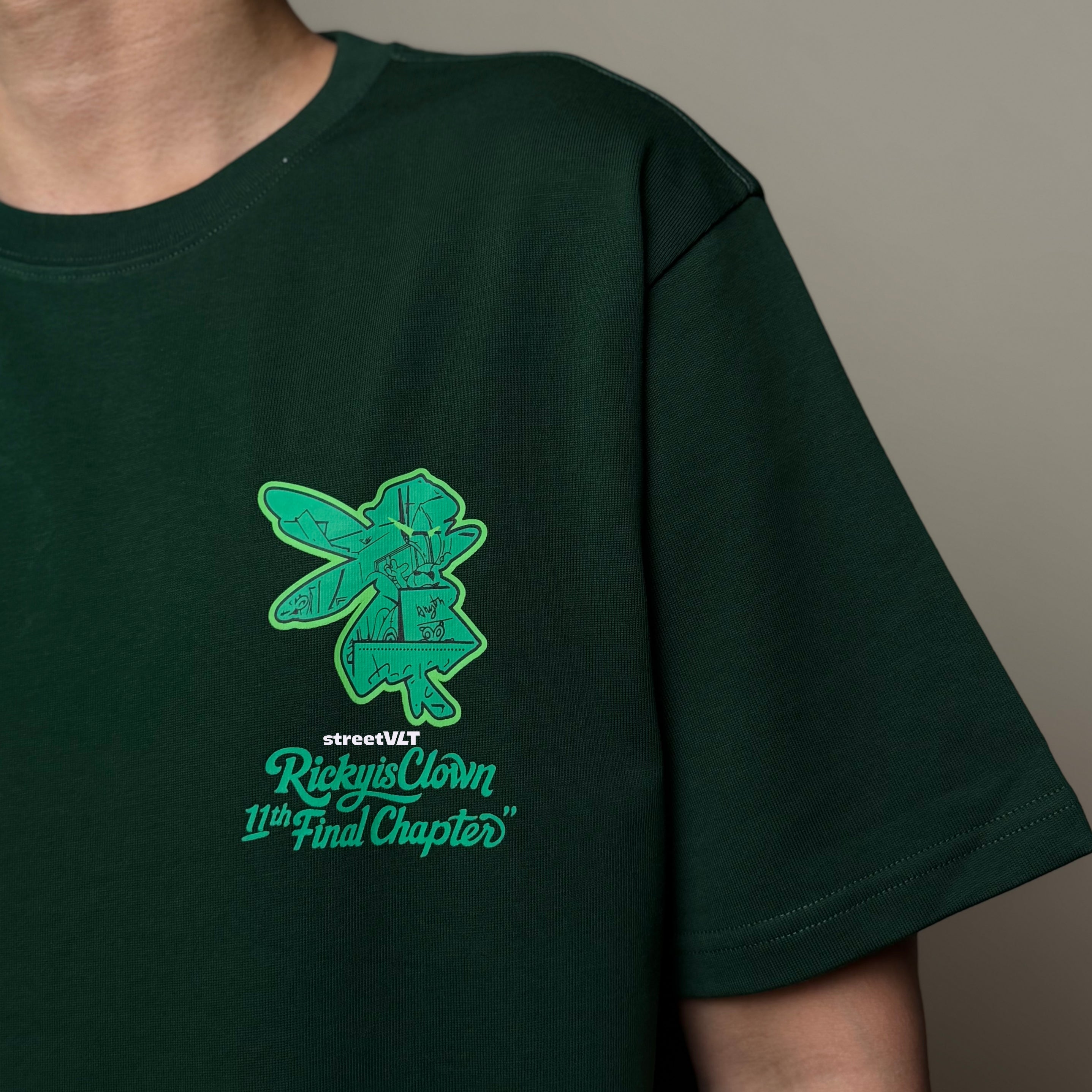 Ricky is Clown Evil Flower Fairy Tee