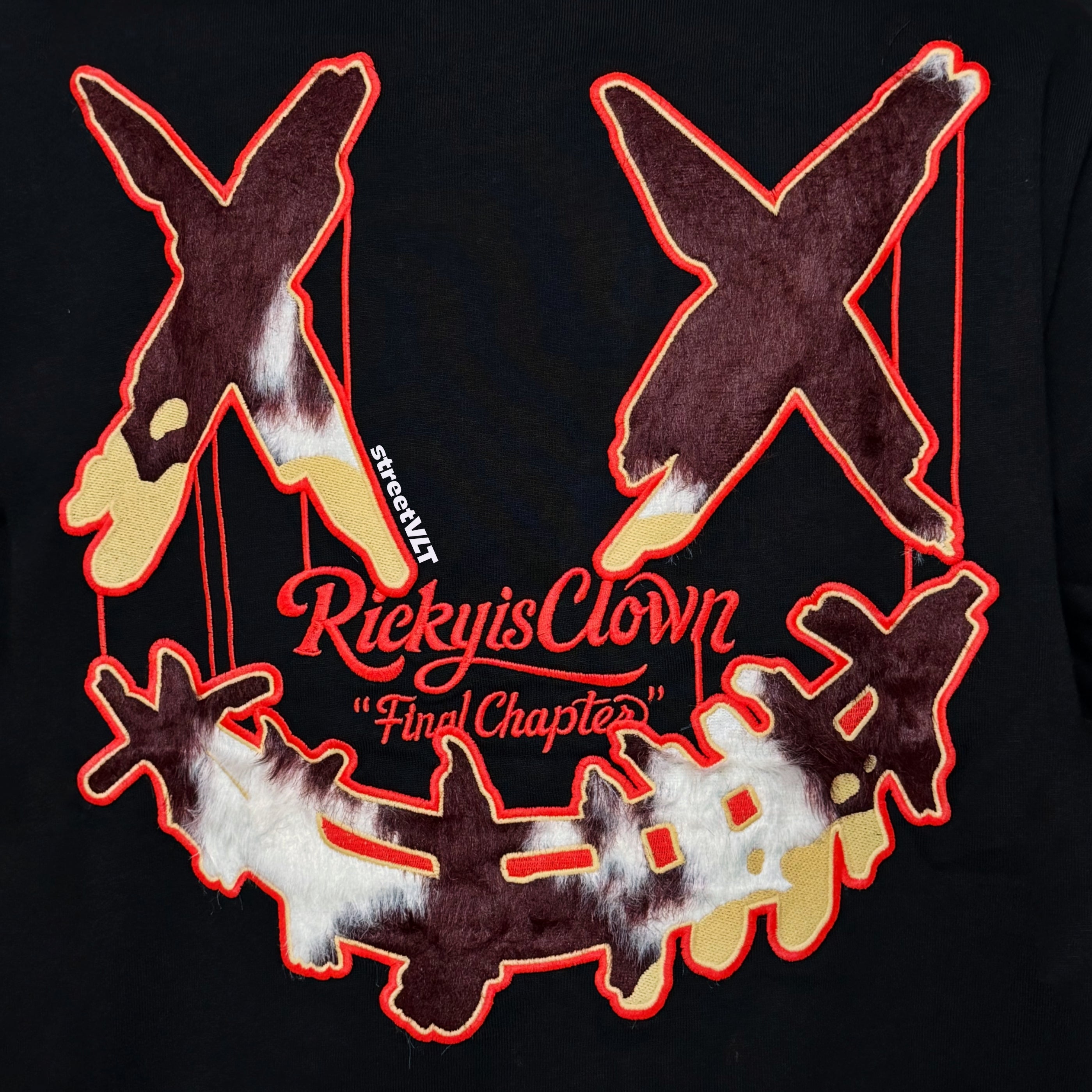 Ricky is Clown Golden Ripped Tee