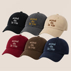 ADLV Cotton Napping 3D Embo Ball Cap Acme De La Vie