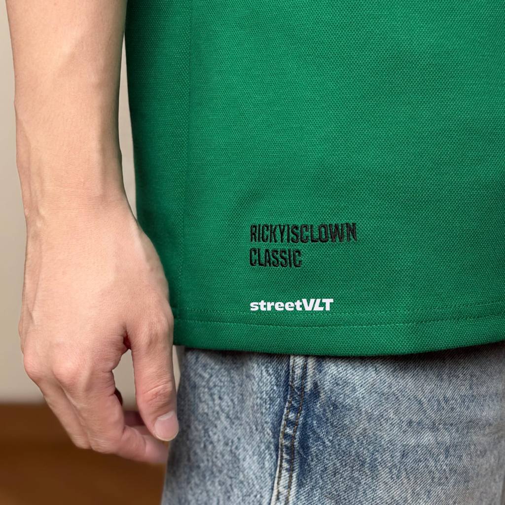 Ricky is Clown Striped Classic Polo Shirt