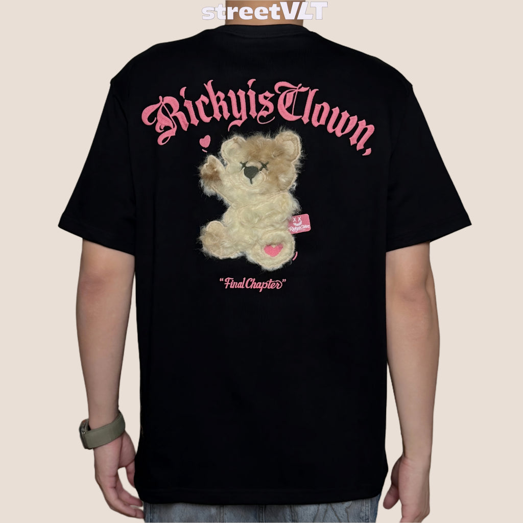 Ricky is Clown Hug Bear Pocket Tee