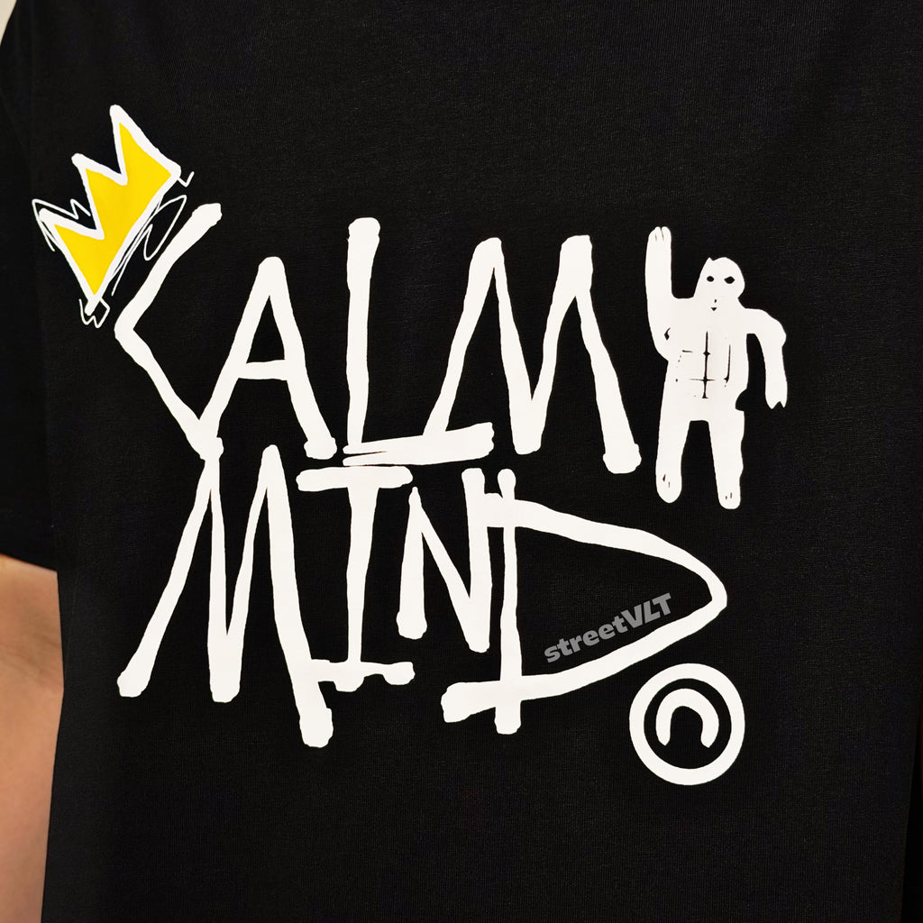 Calmmind Crown Graffiti Sketch Monster Tee Calm Mind Original